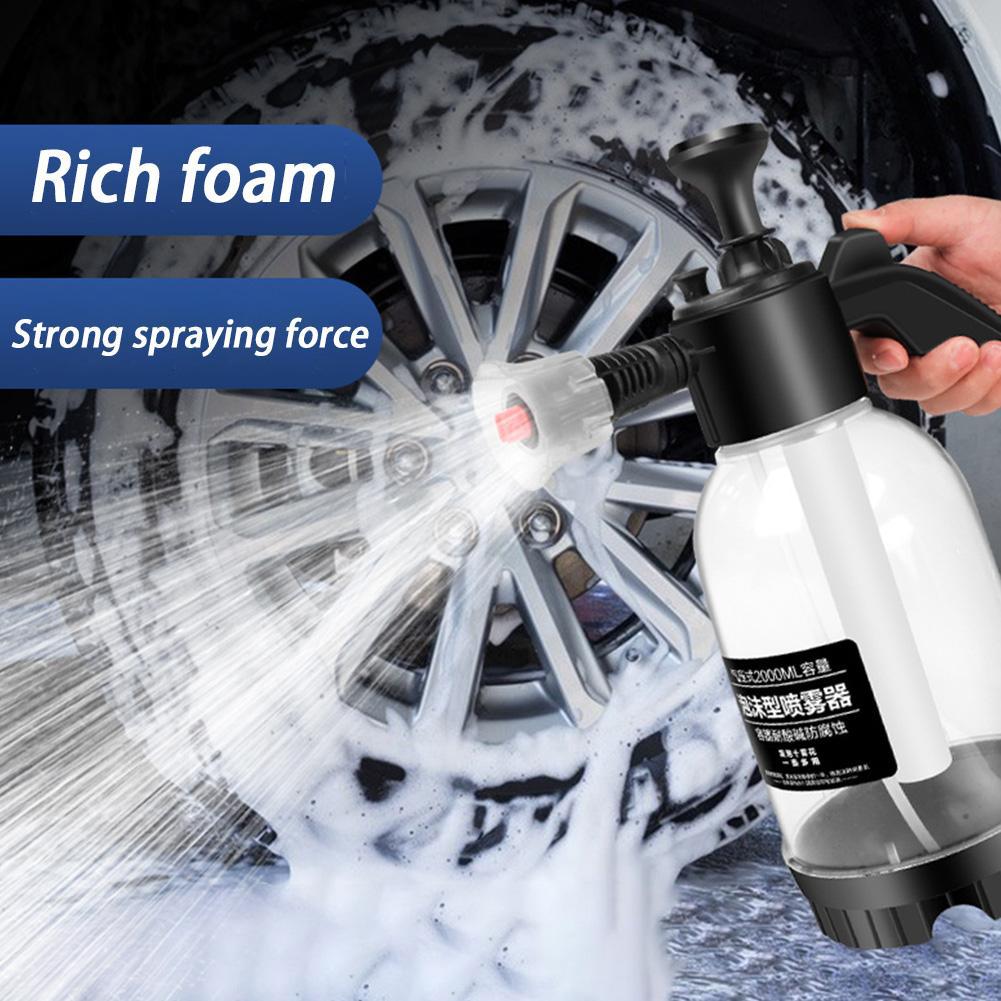 Pressure Washer Foam Gun - Pulverizador de Espuma Portátil 2L para