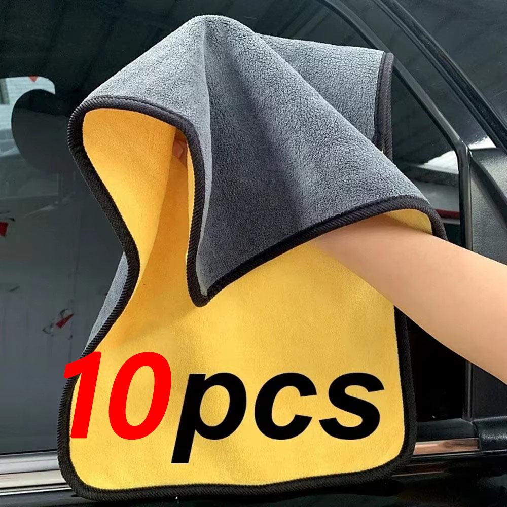 Microfiber Towel Detailing - 1-20 pçs toalha de limpeza de