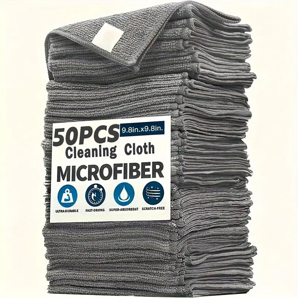 Microfiber Towel Detailing - Panos de Limpeza de Microfibra Grossos,