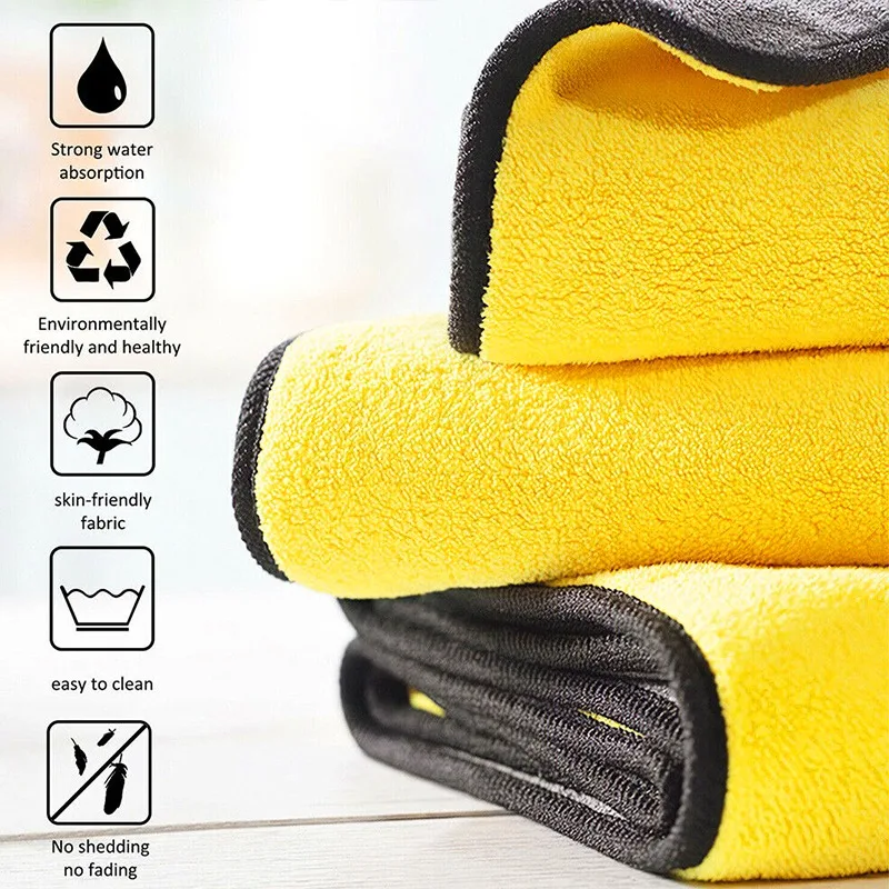 10/1 pçs toalha de limpeza de  - Microfiber Towel Detailing avaliação e preço
