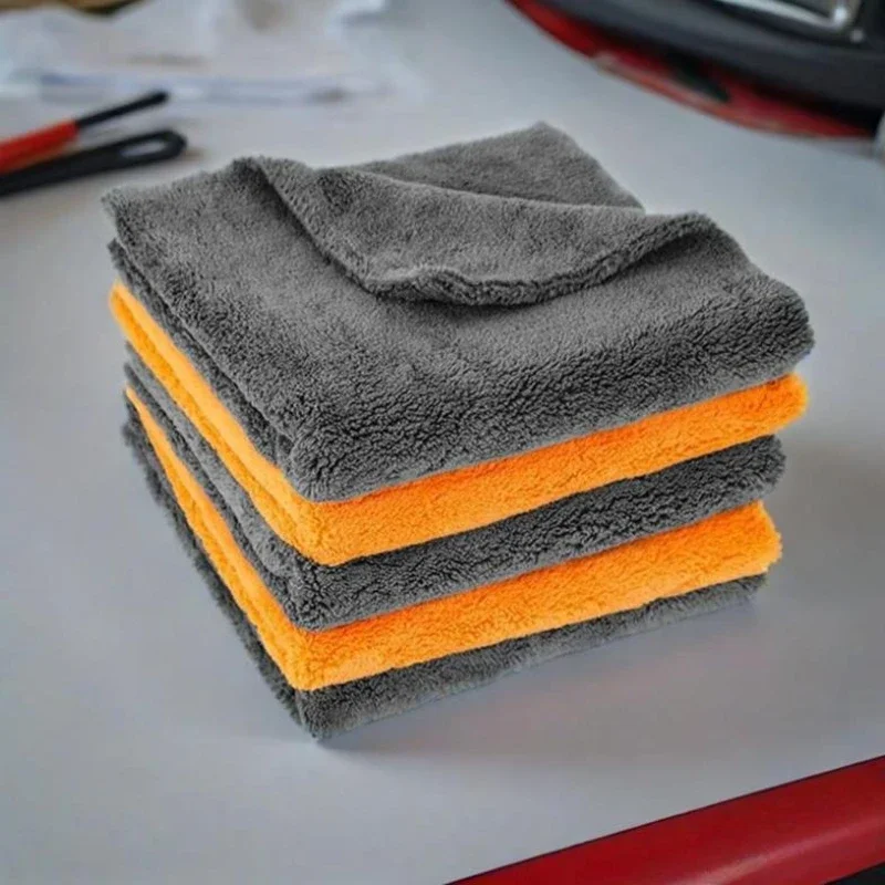 Novo 1/2/6/9 pacotes 300gsm ca - Microfiber Towel Detailing avaliação e preço
